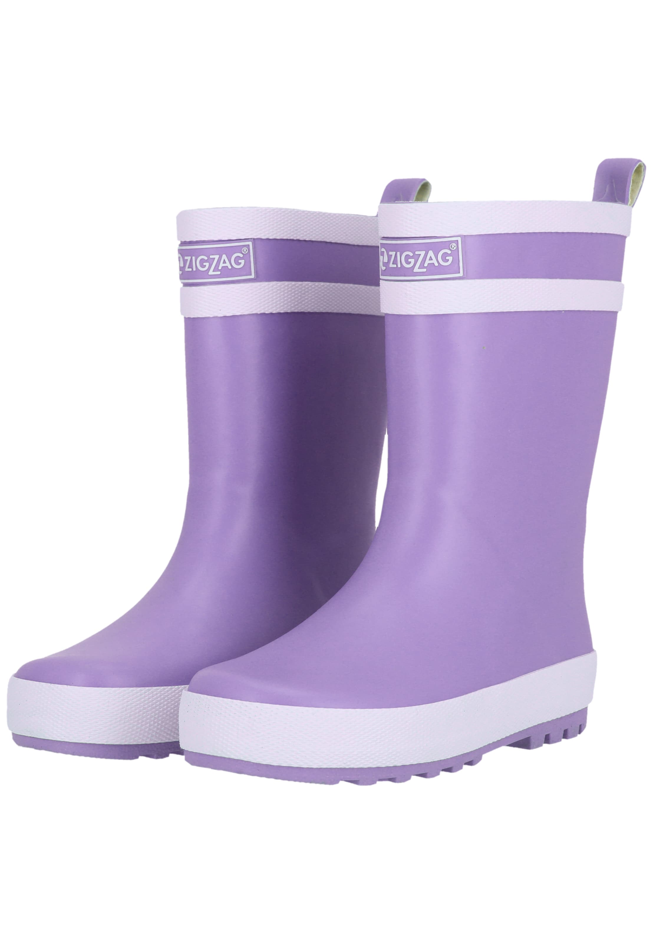 ZigZag Gummistiefel in Lila