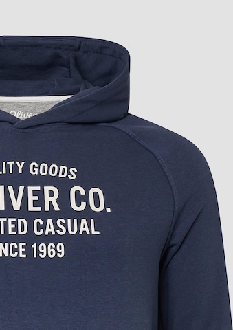 s.Oliver Sweatshirt in Blau