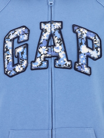 Gap Tall Sweatjacka 'HERITAGE' i blå