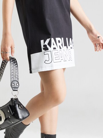 KARL LAGERFELD JEANS Kleid in Schwarz