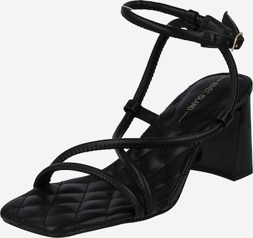 River Island Sandalen met riem in Zwart: voorkant