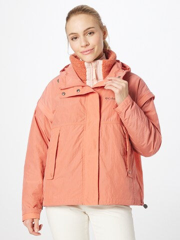 COLUMBIA Outdoorjacke in Orange: predná strana