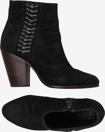 rag & bone Dress Boots in 41 in Black: front