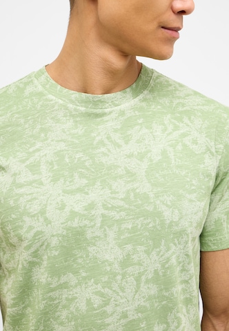 MUSTANG T-Shirt 'Style Austin ' in Grün