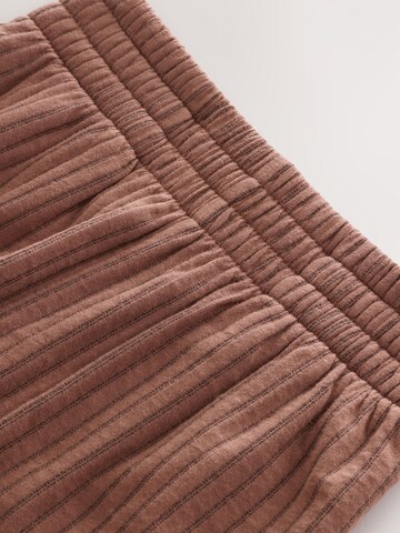 Next Wide Leg Housut värissä ruskea