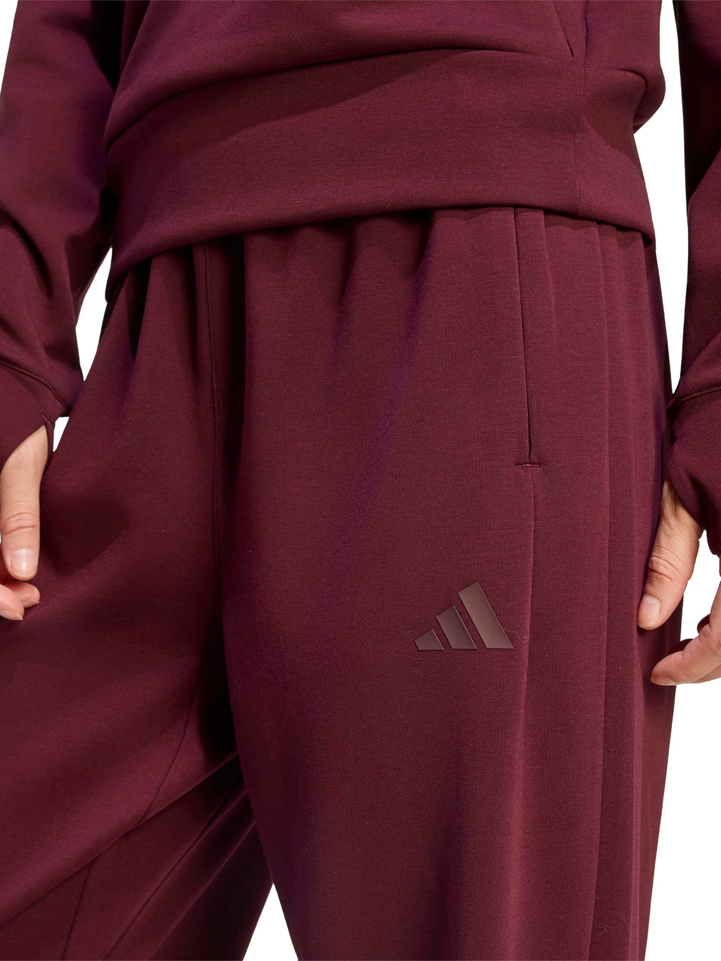 ADIDAS PERFORMANCE Tapered Παντελόνι φόρμας 'Designed For Training' σε καφέ