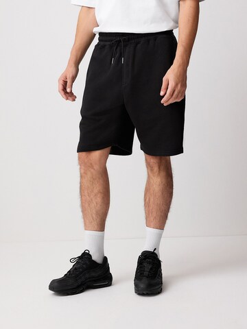 Next Regular Trousers in Black: front