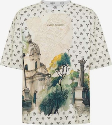 Carlo Colucci Shirt 'Emmerich' in Wit: voorkant