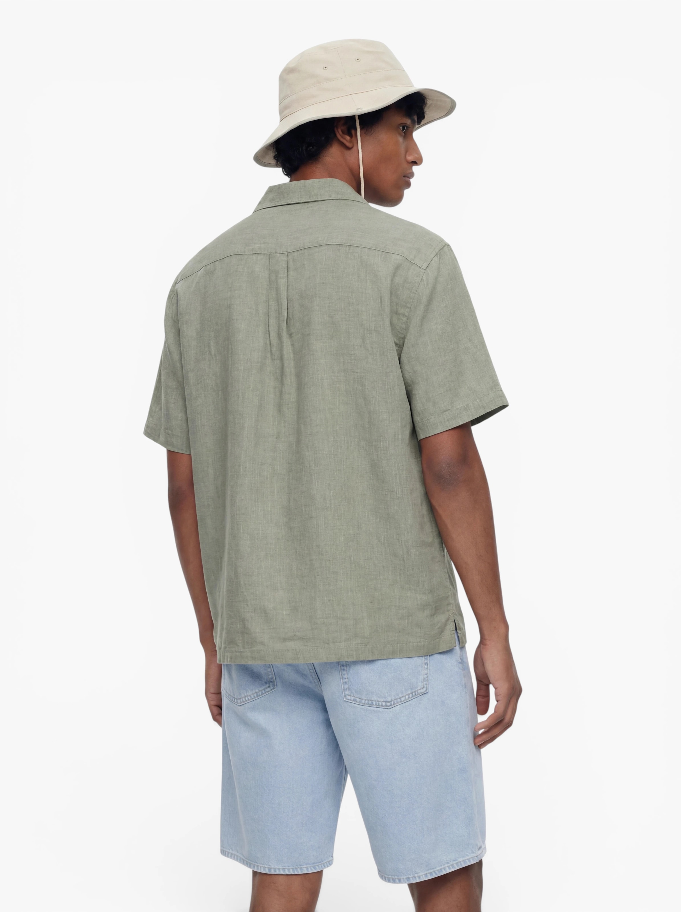 JACK & JONES Comfort Fit Hemd 'JJESummer' in Grün