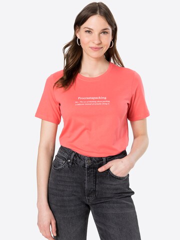 MSCH COPENHAGEN T-Shirt 'Alva' in Pink: predná strana