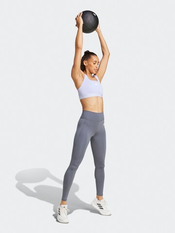 ADIDAS PERFORMANCE Skinny Sports trousers 'OPT ESS' in Blue