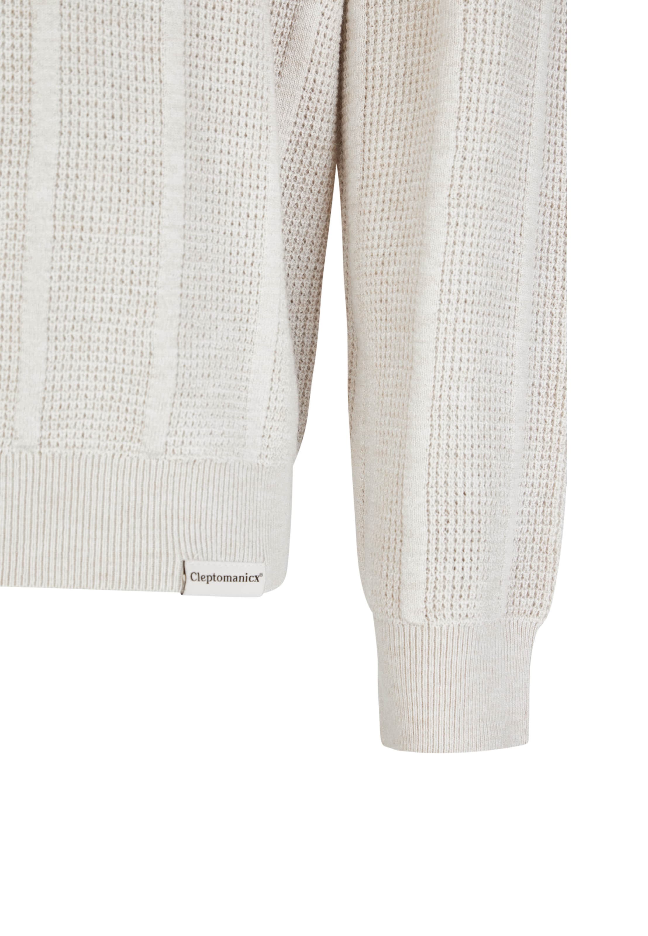 Cleptomanicx Pullover in Beige