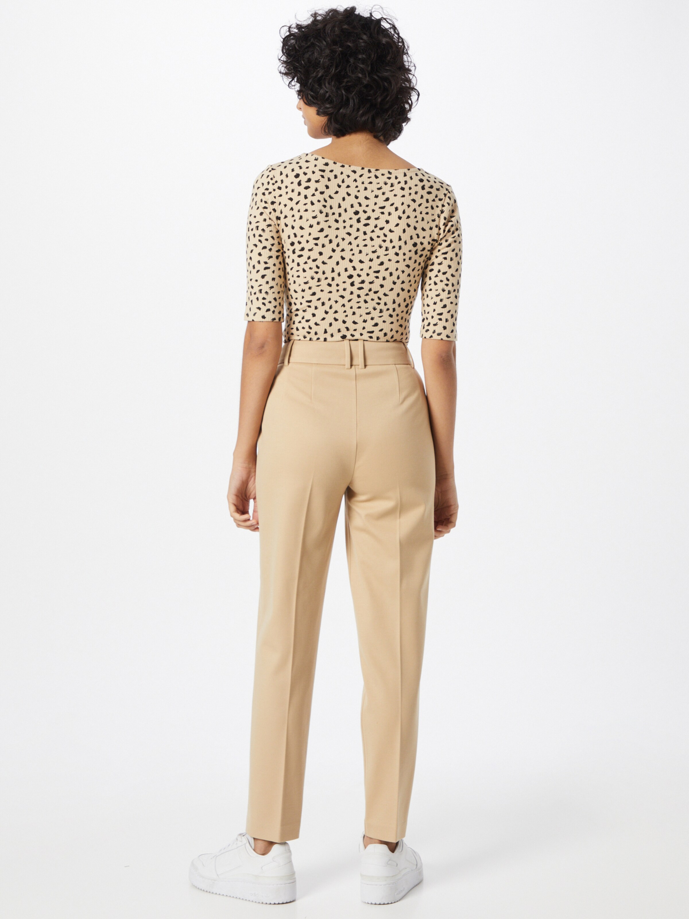 Vêtements Pantalon à plis Esprit Collection en Camel 