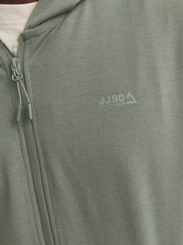 JACK & JONES Sweatjakke i grøn
