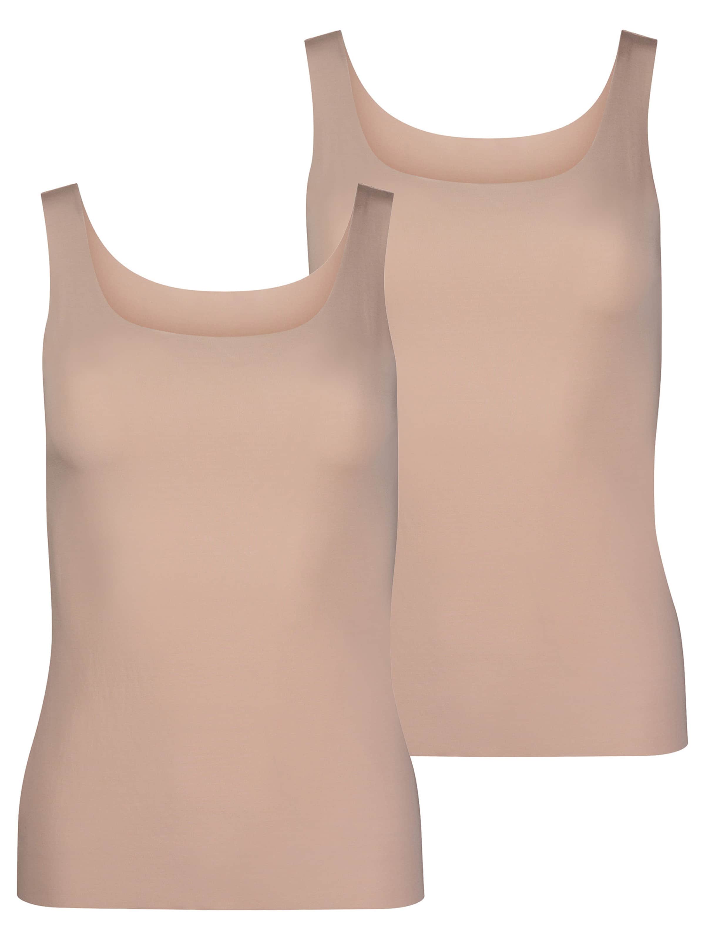 Skiny Tanktop ' Modal Invisible ' in Beige: Vorderseite