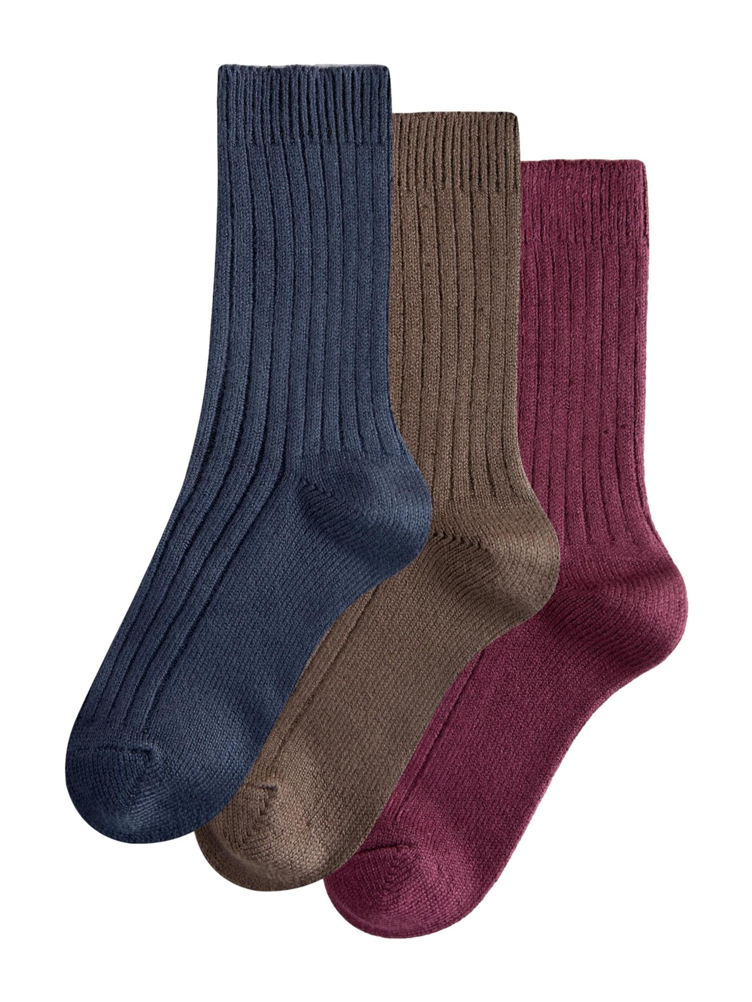 Next - Calcetines en azul: frente