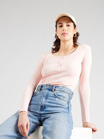 olalook - Camiseta en rosa: frente