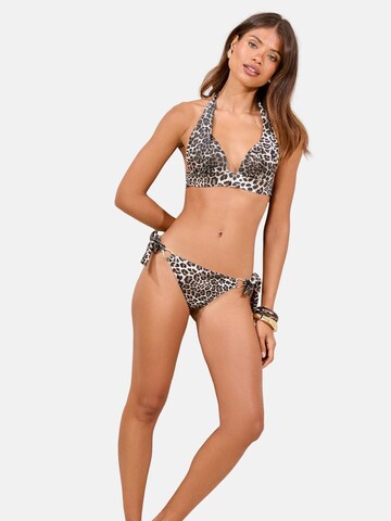 jauktas krāsas Lipsy Bikini apakšdaļa: no priekšpuses