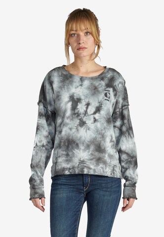 Le Temps Des Cerises Sweatshirt 'JIL' in Grey: front