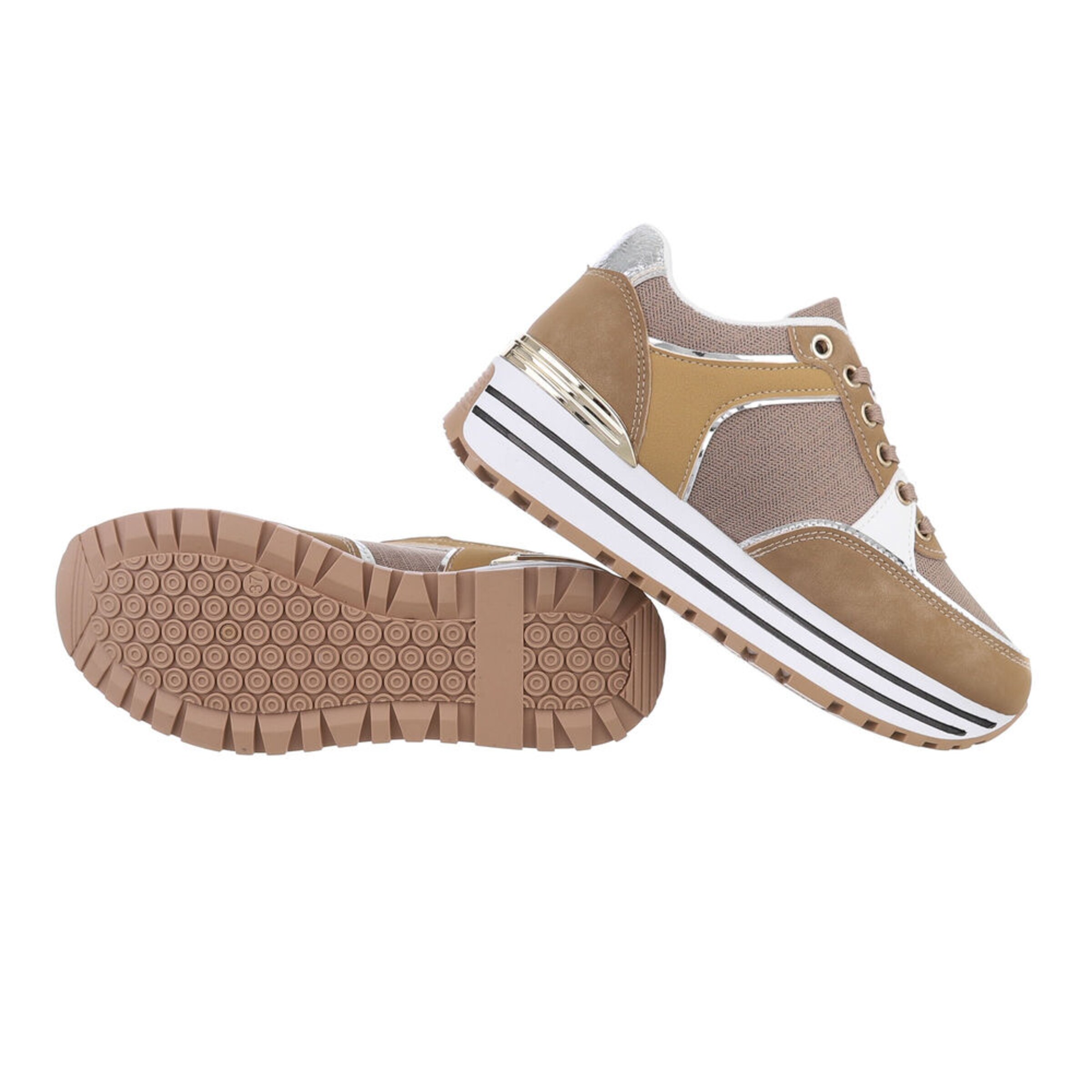 Ital-Design Sneakers in Brown