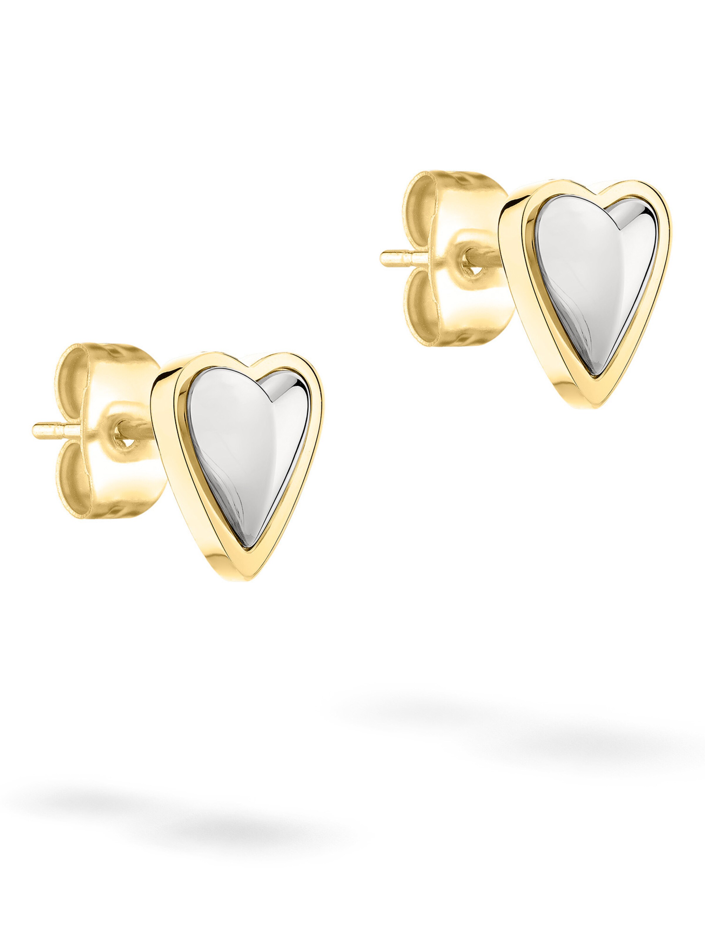 Liebeskind Berlin Earrings 'Heart' in Silver