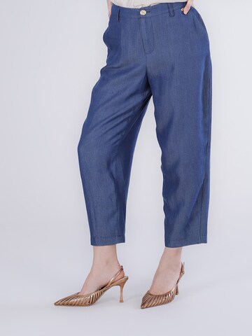 Barrel Pantaloni di CAFè NOIR in blu: frontale