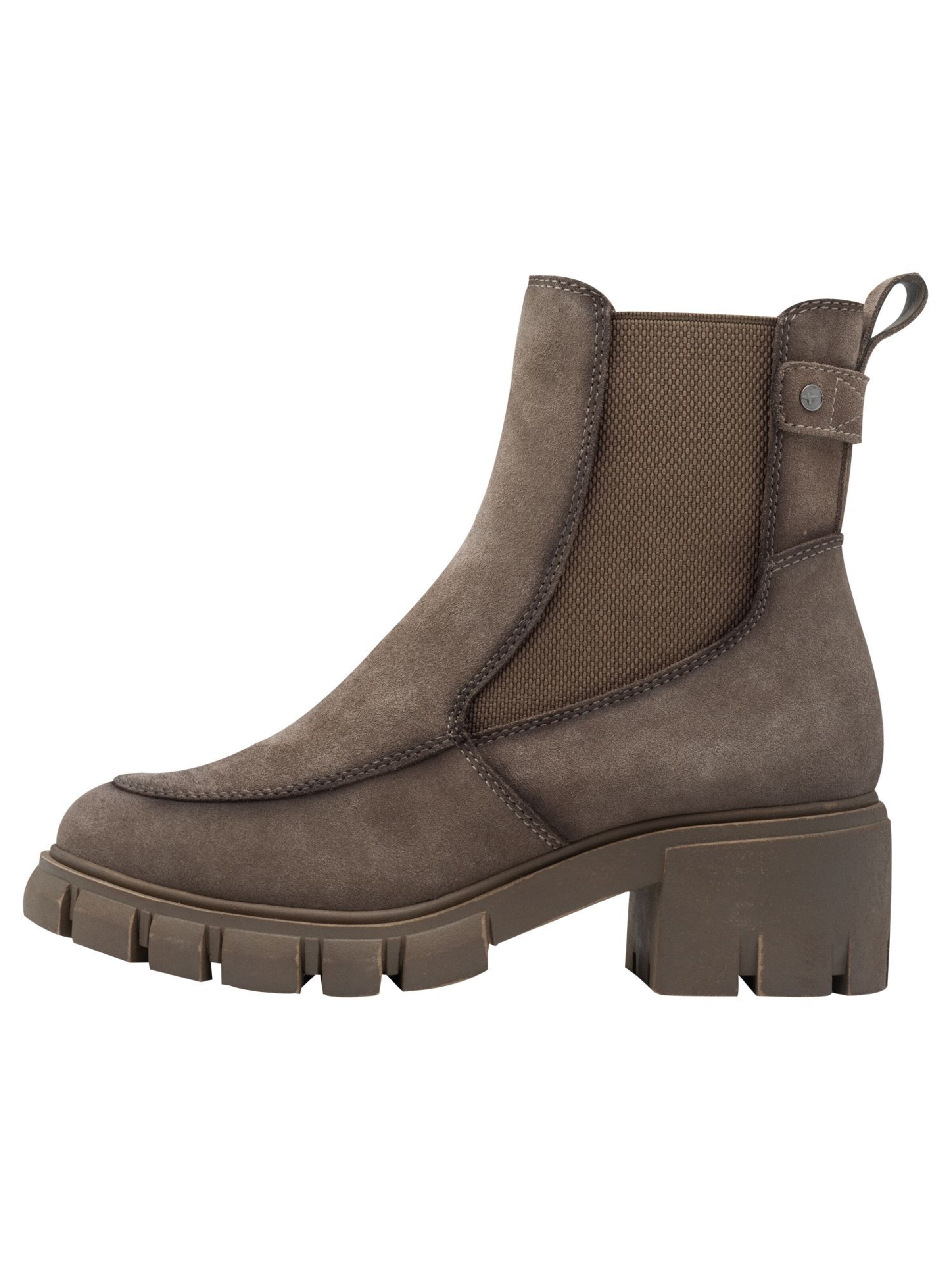 Tamaris Chelsea boots in Beige