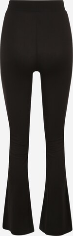 Pieces Petite Flared Broek 'NALA' in Zwart