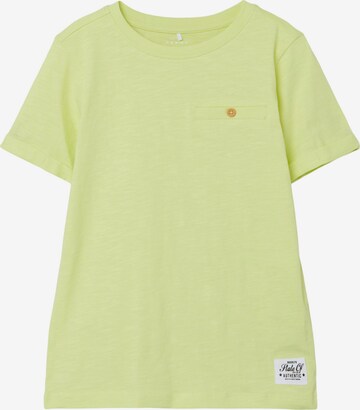 NAME IT - Camiseta 'VINCENT' en amarillo: frente