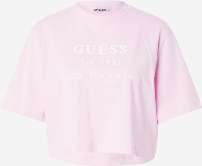 GUESS Camiseta funcional 'DAKOTA' en rosé / blanco, Vista del producto
