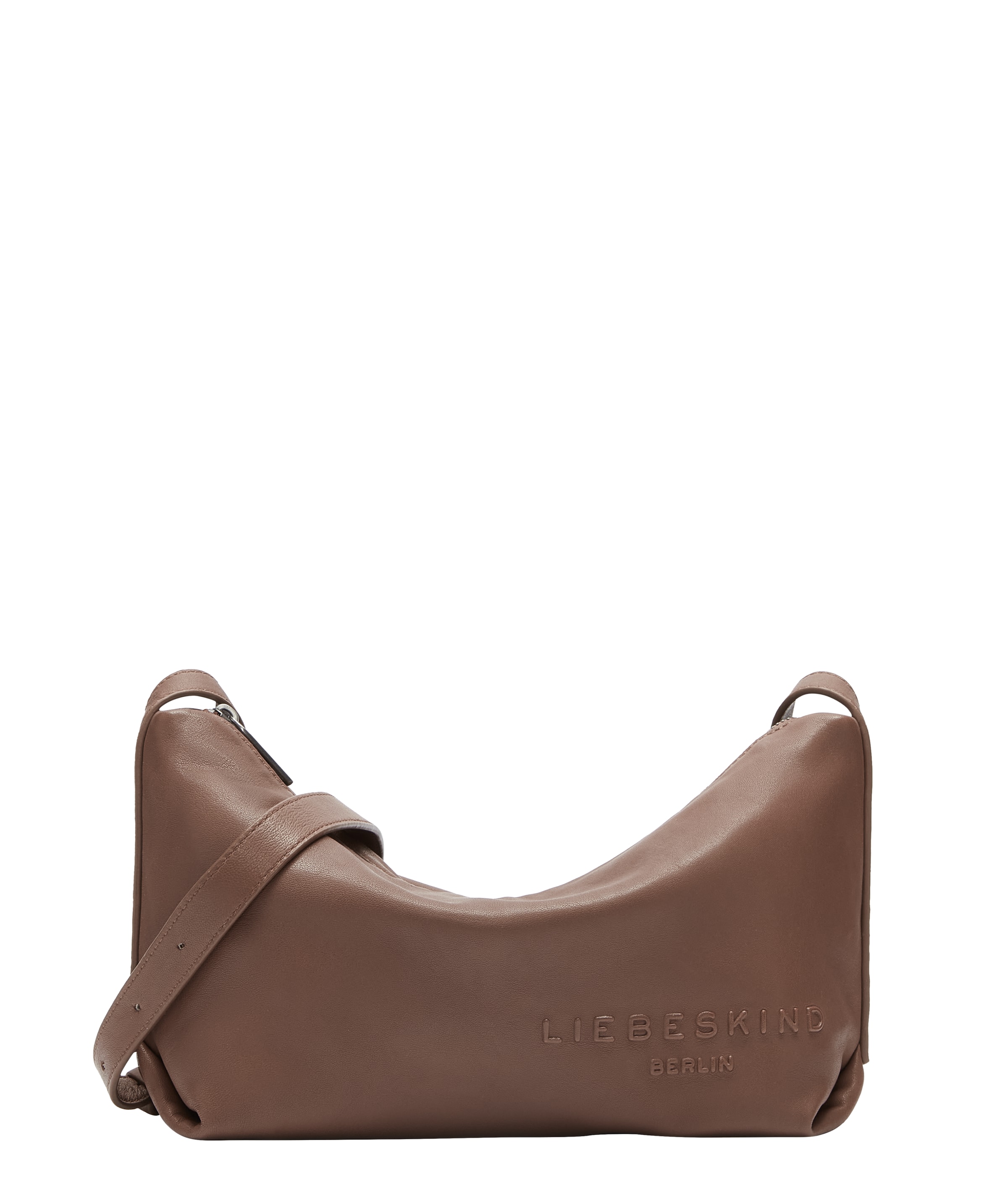Liebeskind Berlin - Mala de ombro em castanho: frente