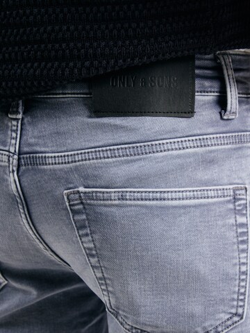 Only & Sons Regular Jeans 'ONSPLY' i grå