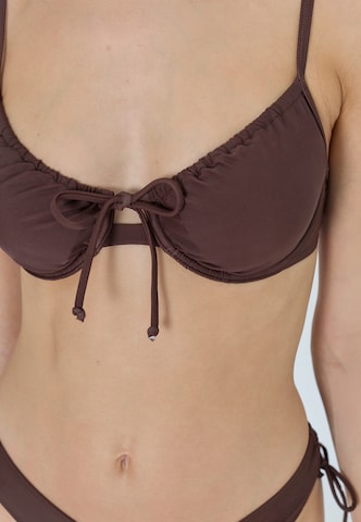 Triangle Hauts de bikini LSCN by LASCANA en marron