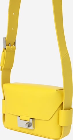 AllSaints - Mala de ombro 'FRANKIE' em amarelo: frente