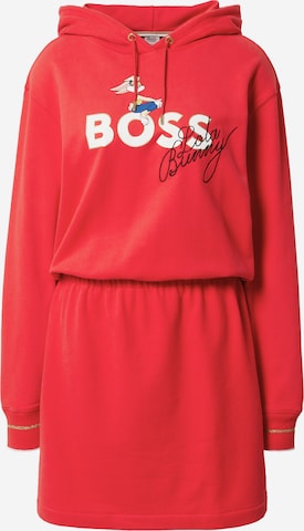 BOSS Black - Vestido 'Ebaro' em vermelho: frente