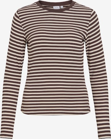 VILA - Camiseta 'VIAVera' en marrón: frente