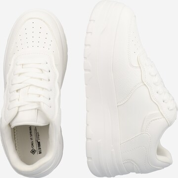 CALL IT SPRING Platform trainers in White