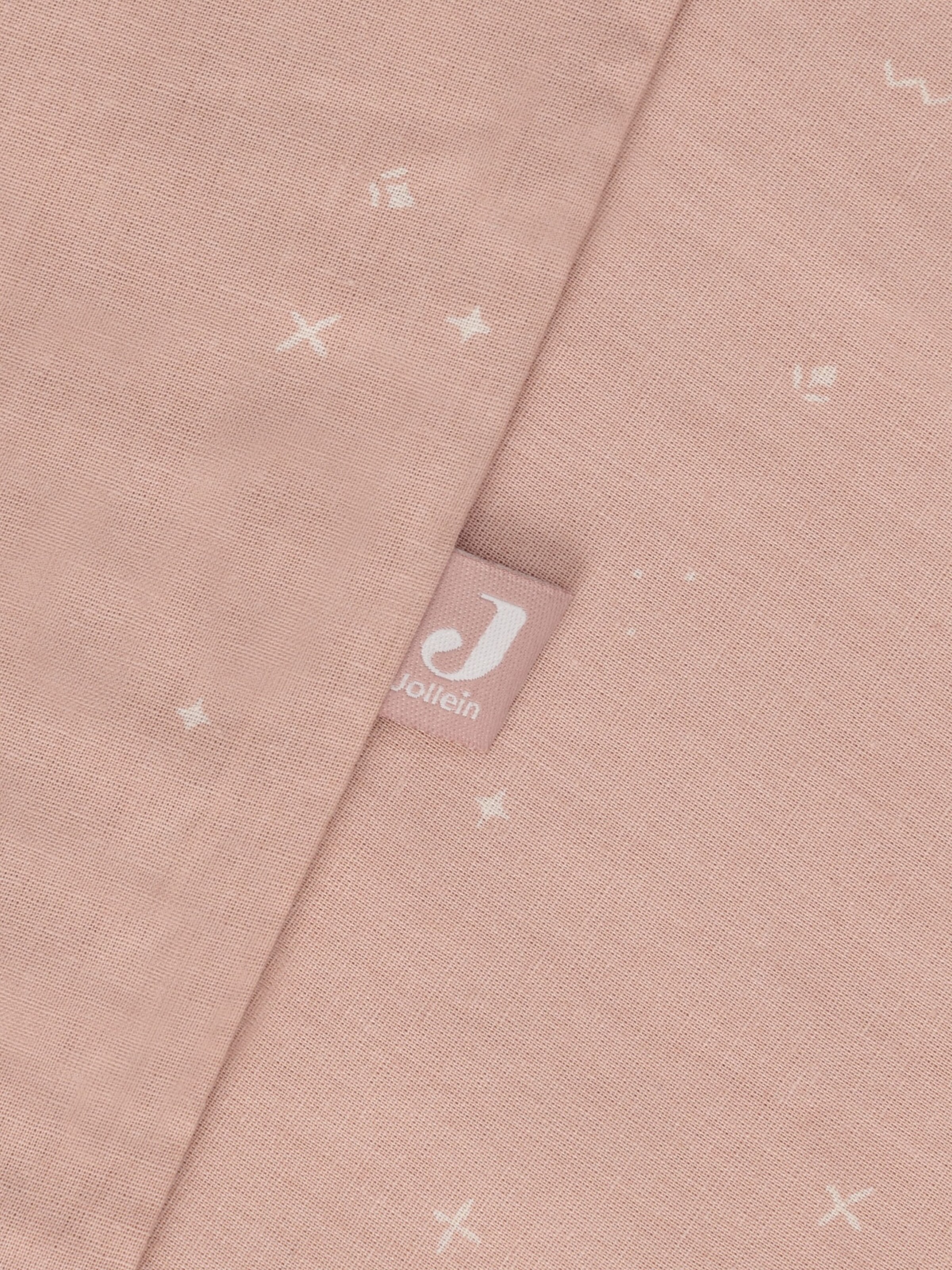 Jollein Bed Sheet 'Twinkling' in Pink