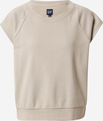 Sweat-shirt GAP en beige : devant