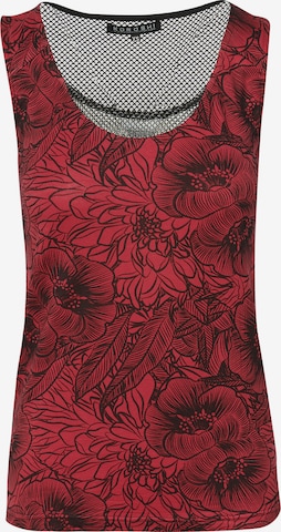 KOROSHI Top in Red: front