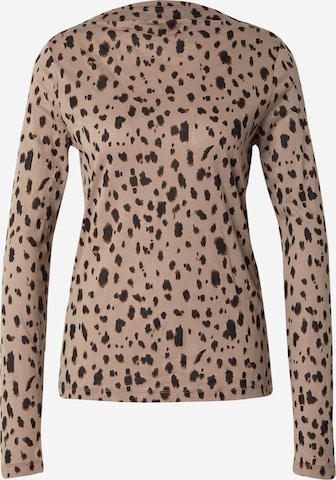 T-shirt ARMEDANGELS en beige : devant