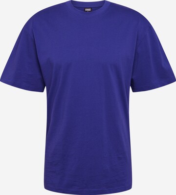 Urban Classics Shirt in Blauw: voorkant