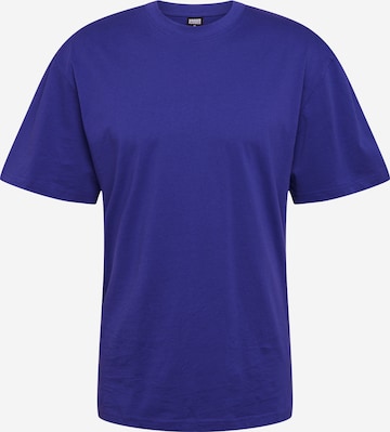 T-Shirt Urban Classics en bleu : devant