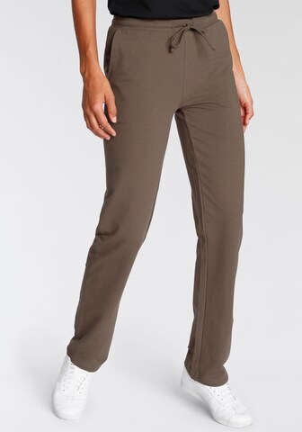 FLASHLIGHTS Slim fit Pants 'Flashlights ' in Brown: front