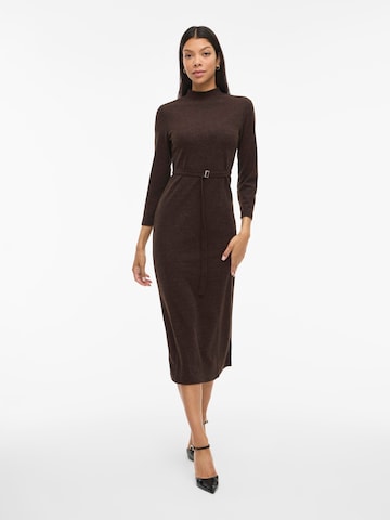 Robe VILA en marron : devant