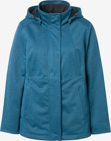 Veste fonctionnelle Ulla Popken en bleu : devant