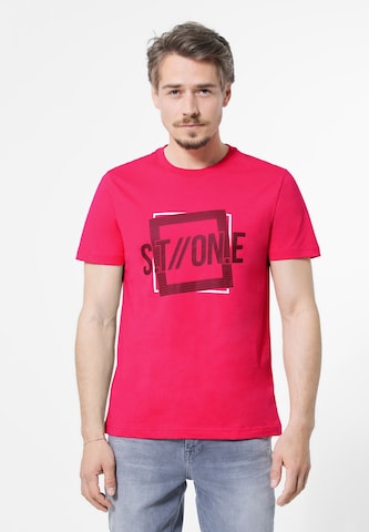 Street One MEN Shirt in Red: front