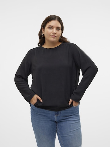 T-shirt 'MABEKA' Vero Moda Curve en noir : devant