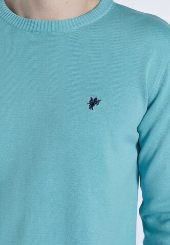 DENIM CULTURE Pullover 'NARCISO' in Blau