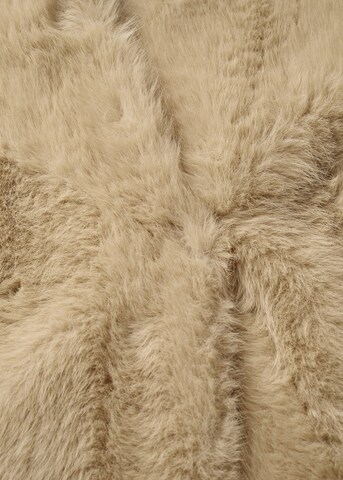 MANGO Winter Coat in Beige